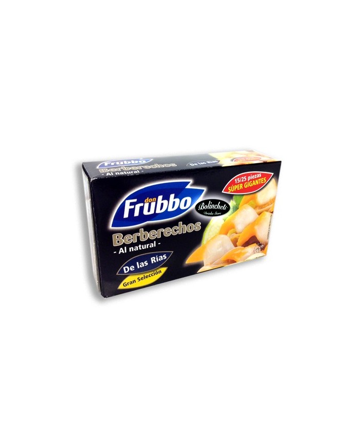 Don Frubbo Berberechos gigantes Rías lata 15/25 piezas.
