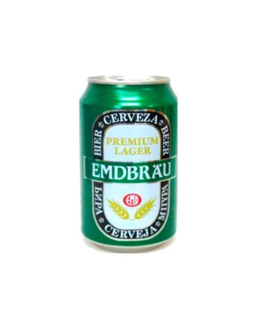 Cerveza Emdbrau lata 330 ml.