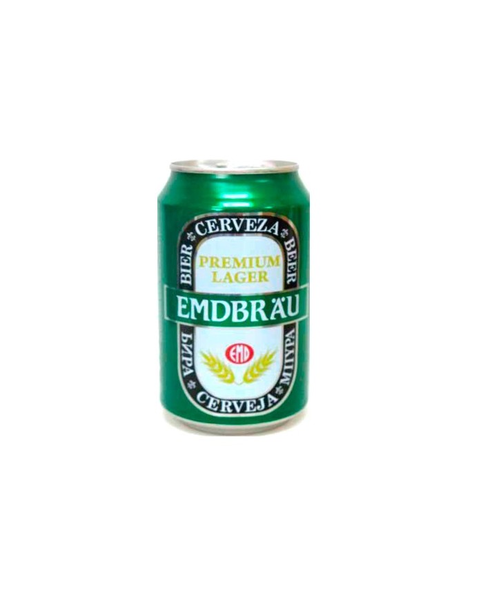 Cerveza Emdbrau lata 330 cl.