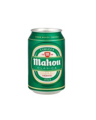 Comprar Cerveza Mahou clásica lata 330ml al mejor precio Online