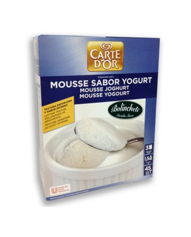 Carte D´or  Mousse Yogourt caja 720 g.