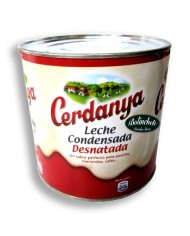 Comprar leche condensada - Cerdanya desnatada Lata 1 kg.