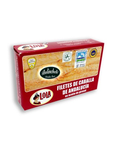 Lola Filetes de Caballa 125 grs.