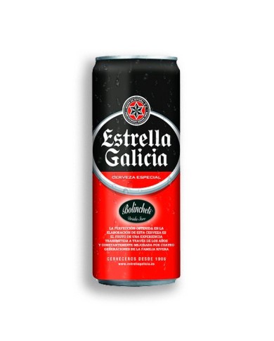 Cerveza Estrella de Galicia Especial lata 33 cl.