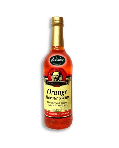 Sirope de Naranja Da Vinci classic Gourmet 0.75 L.
