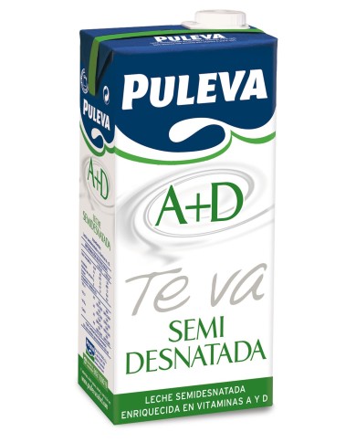 Puleva Leche Semidesnatada Brik 1 L.