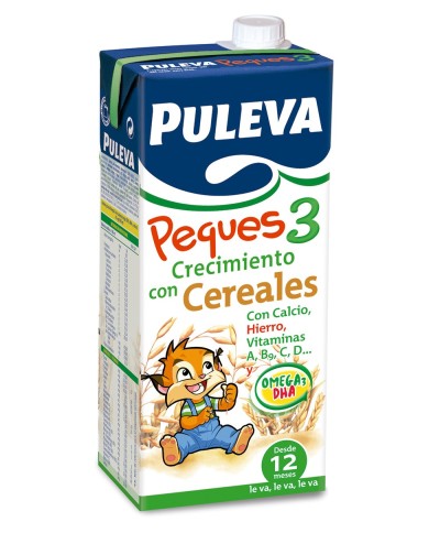 Puleva Peques 3 Cereales Brik 1 L.