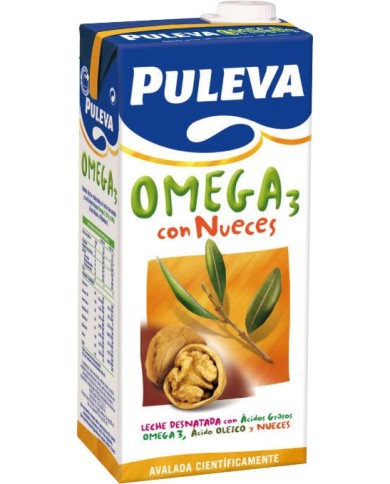 Puleva Leche Omega 3 con Nueces Brik 1 L.