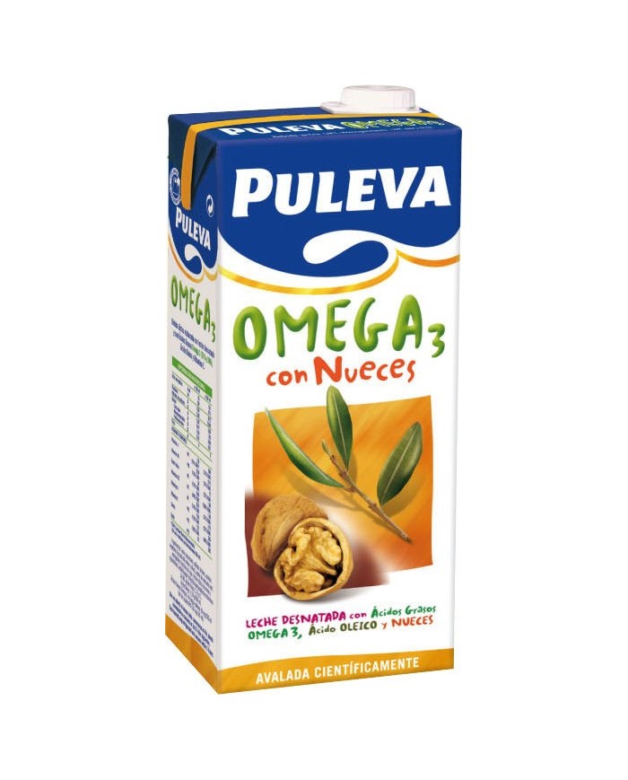 Comprar leche - Puleva Omega 3 Nueces - Al mejor Precio On Line