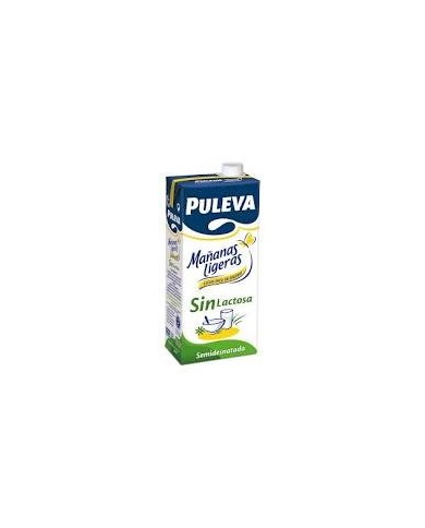 Puleva Mañanas Ligeras Semidesnatada Brik 1 L.