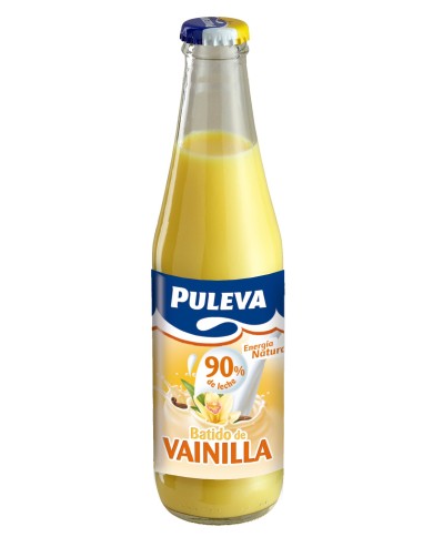 Puleva Batido de Vainilla cristal 200 ml.