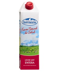 Comprar Asturiana Leche Ligera Entera 1Lt al mejor precio Online