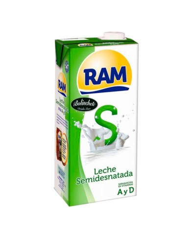 Ram Leche Semidesnatada Brik 1 L.
