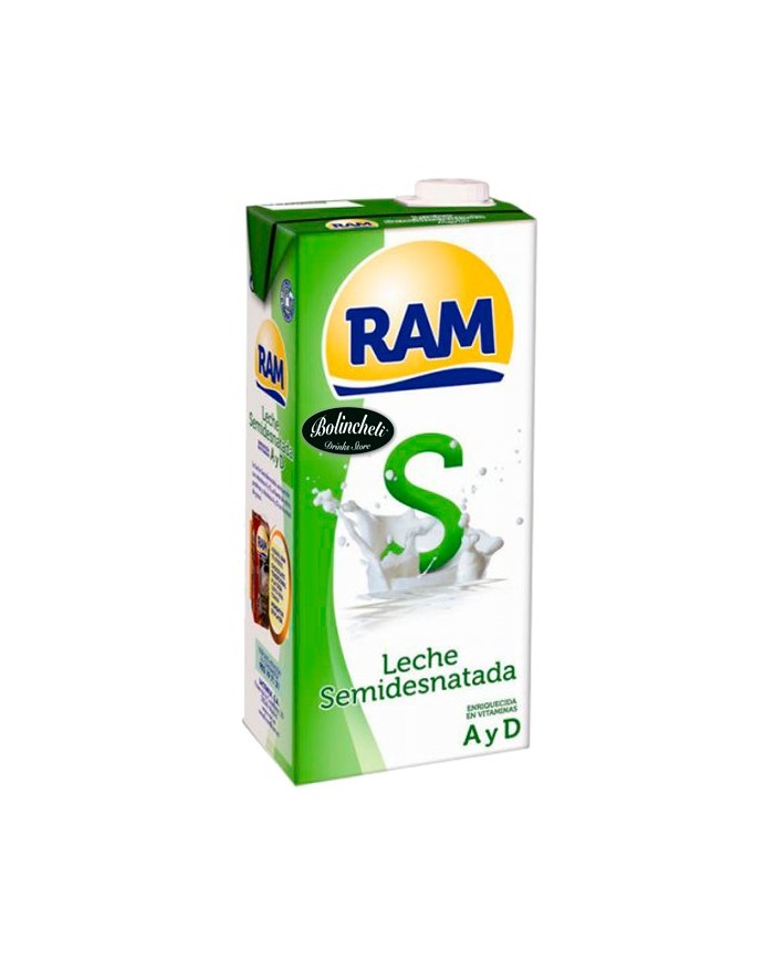 Ram Leche Semidesnatada Brik 1 L.