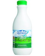 Asturiana Leche Desnatada Botella 1,5 L.