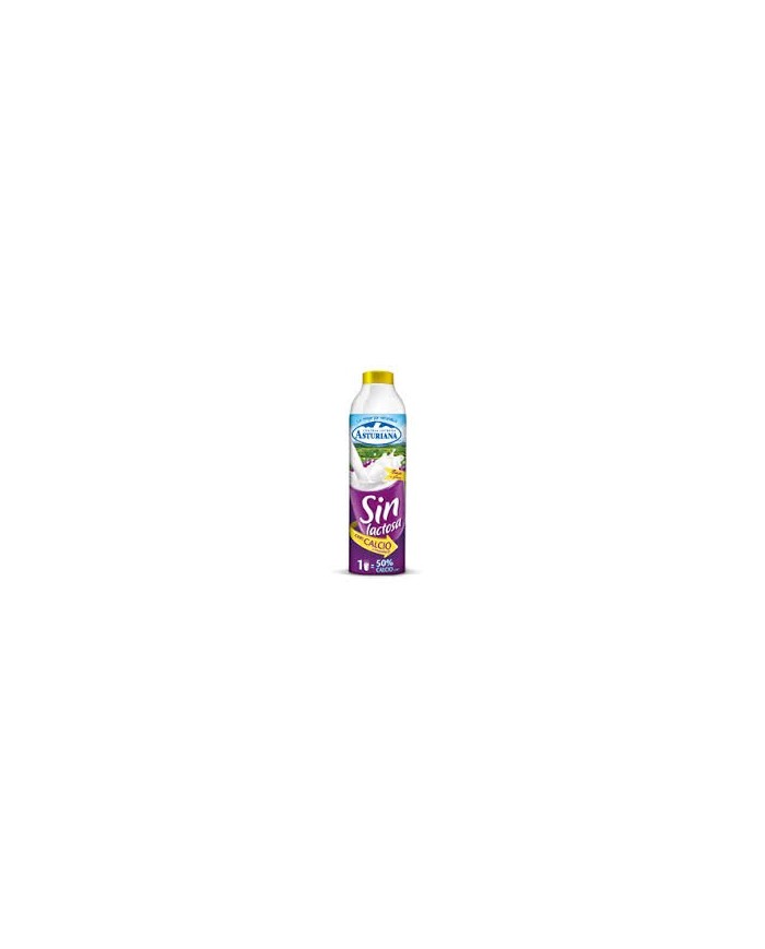 Asturiana Leche Sin Lactosa botella 1 L.
