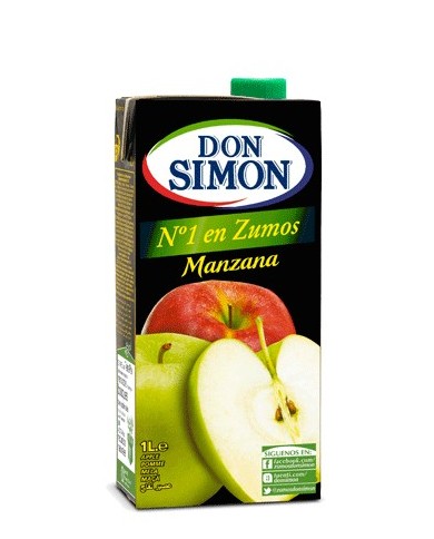 Don Simón Zumo de Manzana 1 L.