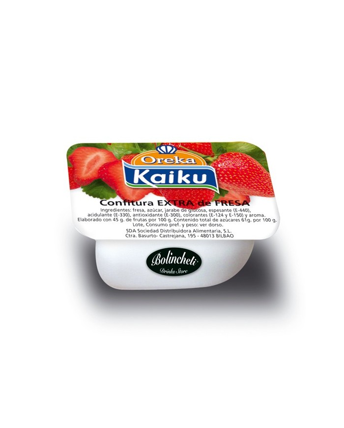 Kaiku Confitura Extra de Fresa 25 grs.