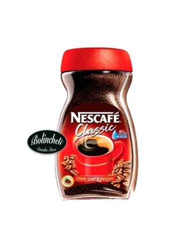 Nescafé Classic Descafeinado frasco 100 grs.