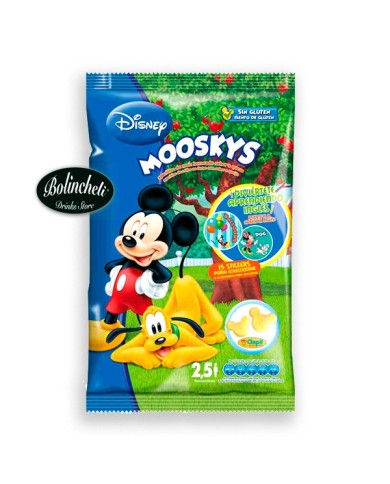 Aspil Mooskys Disney Aperitivo de maíz bolsa de 18 grs.