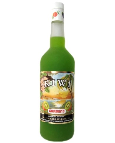 RIVES Licor de Kiwi Sin Alcohol botella 1L.