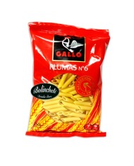 Comprar pasta Gallo Plumas Nº6 bolsa 250g al mejor precio Online