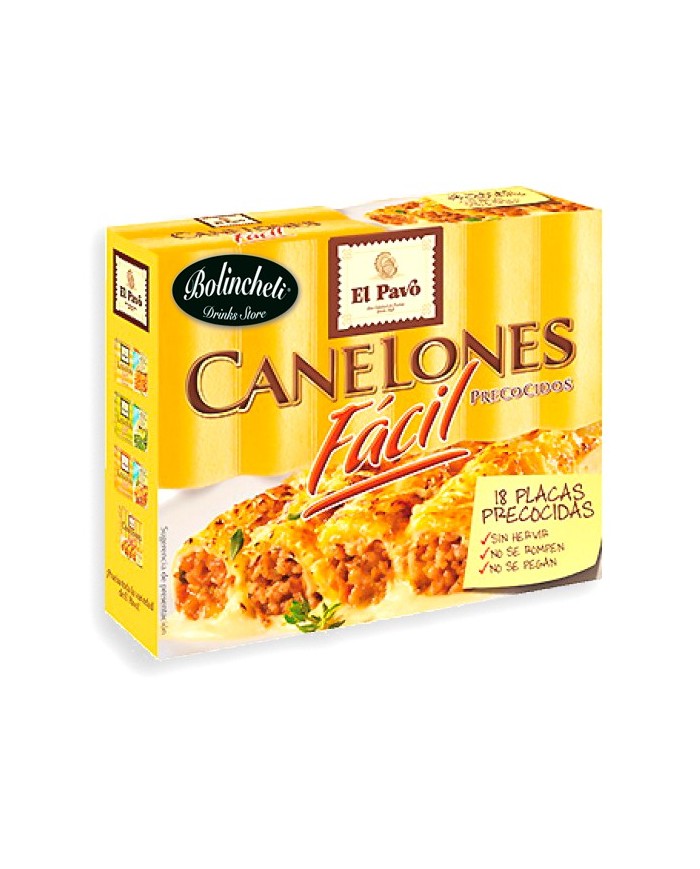 Canelones Fácil El Pavo estuche 80 grs.