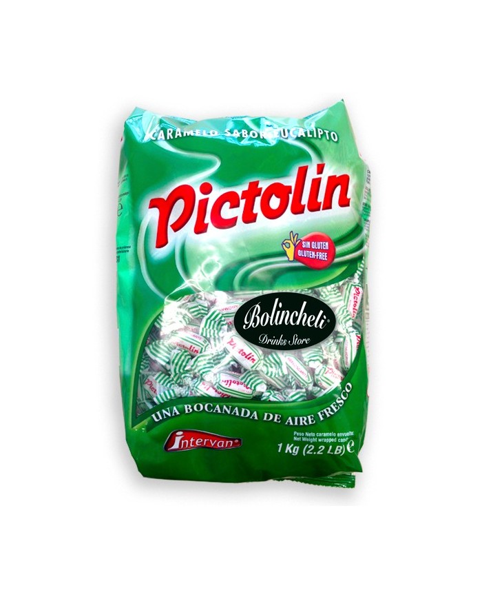 Caramelo Pictolín Eucalipto bolsa de 1kg.