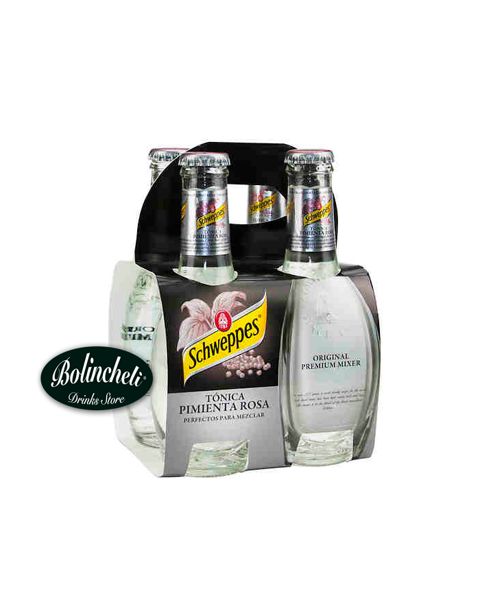 Tónica Schweppes a la Pimienta Rosa Premium 200 ml.