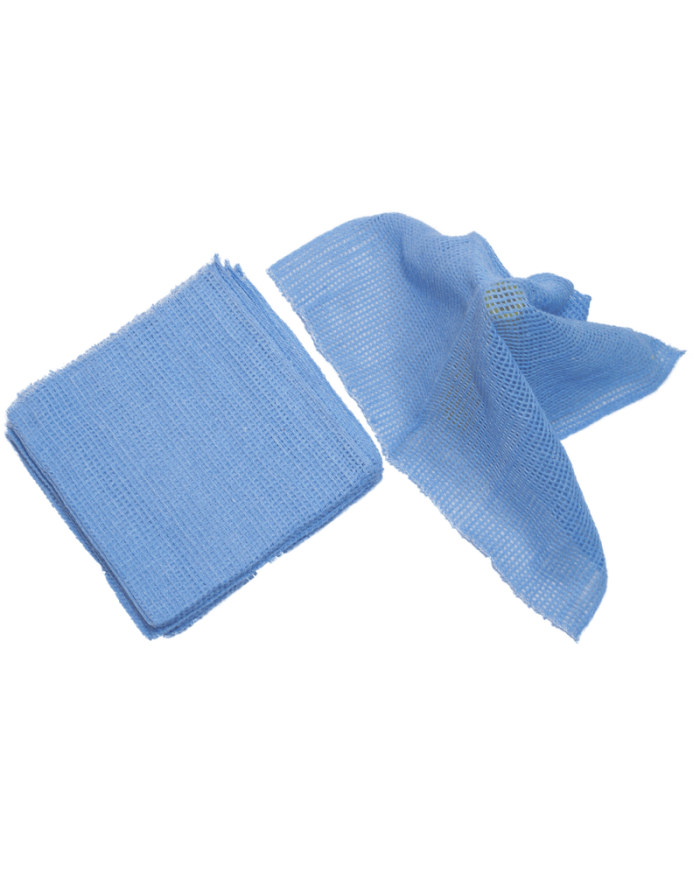 Paño Rejilla AZUL (42x42)cm.  Pack-3