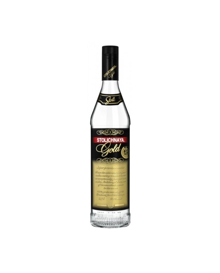 Vodka Stolichnaya Gold  0.70 Cl.