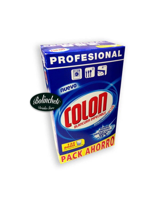 Colón Profesional detergente saco de 200 dosis.
