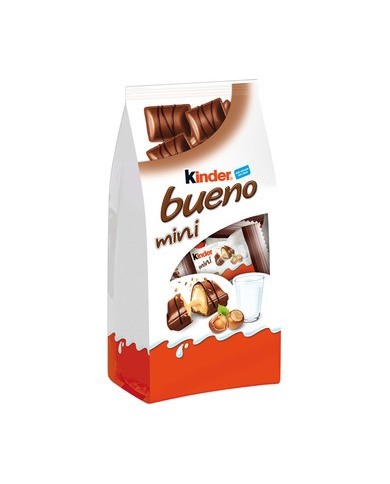 Chocolatina Kinder Bueno Mini bolsa de 20 uds. caja de 18 bolsas