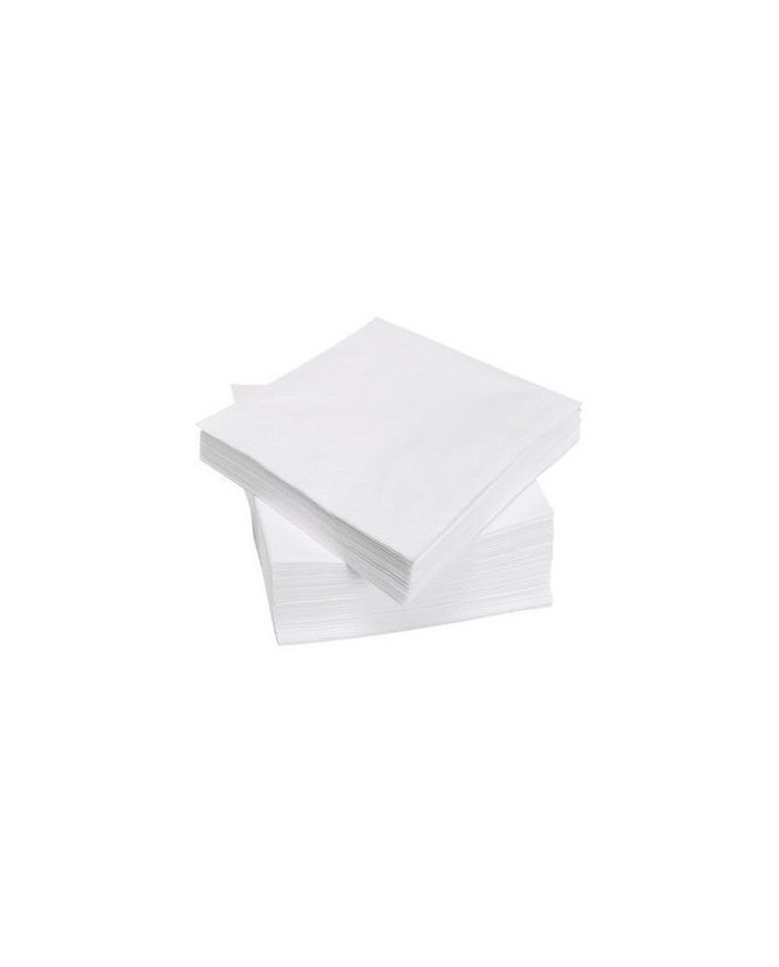 Servilleta blanca 40x40 cm. pack-50