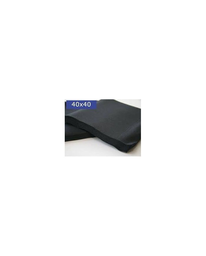 Servilleta Negra 40x40 cm. pack-50