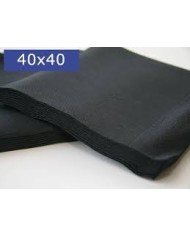 Servilleta Negra 40x40 cm. pack-50
