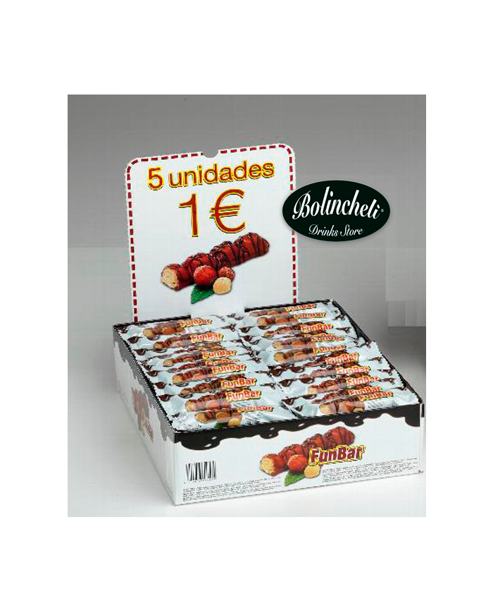 FunBar snack de chocolate (5x1€) E/60