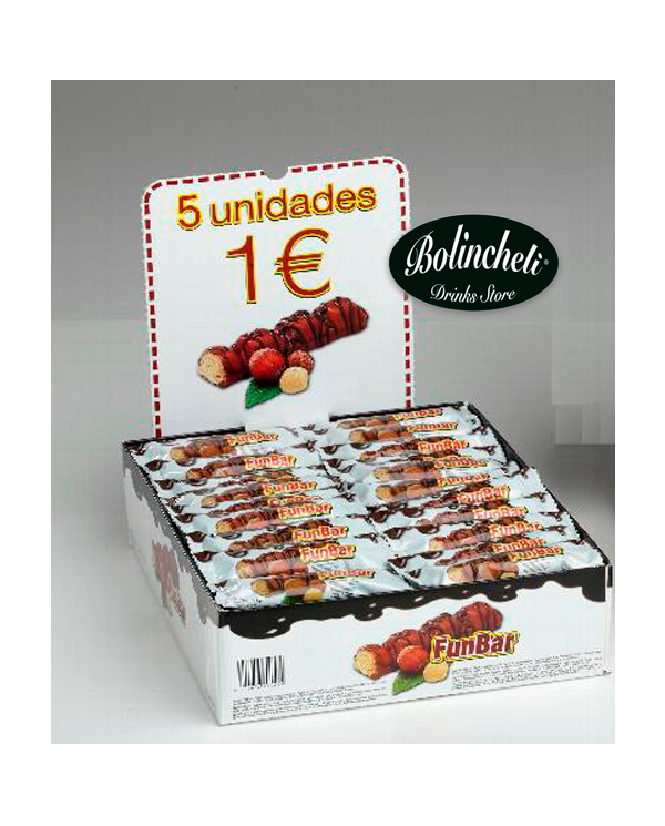 FunBar snack de chocolate (5x1€) E/60