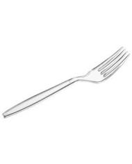 Tenedor Transparente pack 50 unidades
