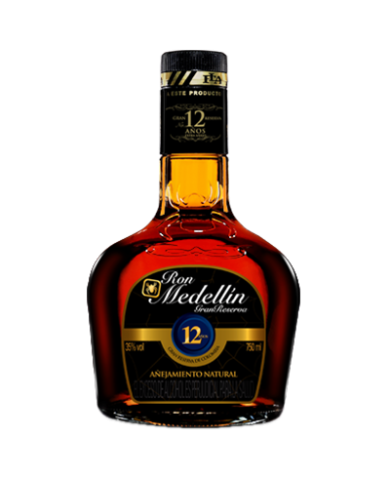 Ron Medellín 12 años  0.70L.