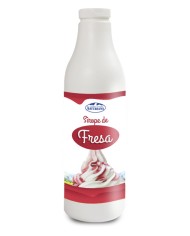 Asturiana sirope de Fresa botella 1.2 L.