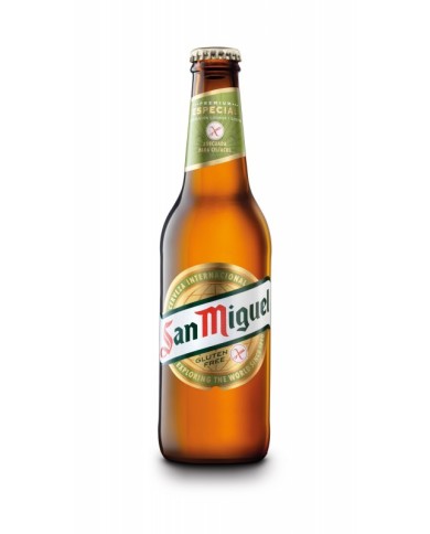 Cerveza San Miguel SIN GLUTEN 1/3 N/R  C/24