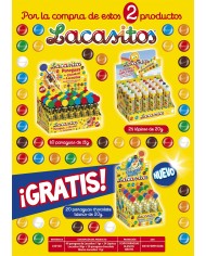 Comprar Lacasitos - Parasoles choco - Lápices -  Al mejor precio On Line