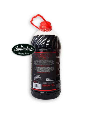 Vermouth Rojo Torino 2 litros garrafa