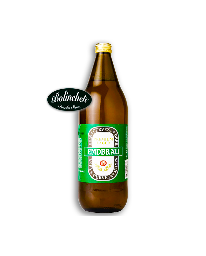 Cerveza Emdbrau botella 1 L.