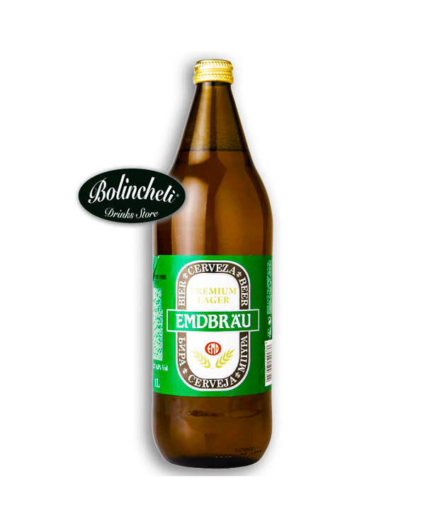 Cerveza Emdbrau botella 1 L.
