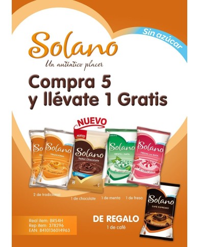 Caramelo Solano Lote 5 Bolsas + 1 gratis
