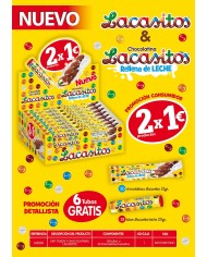 Comprar Lote Lacasitos - Tubo - Chocolatina - Golosinas al mejor precio On Line