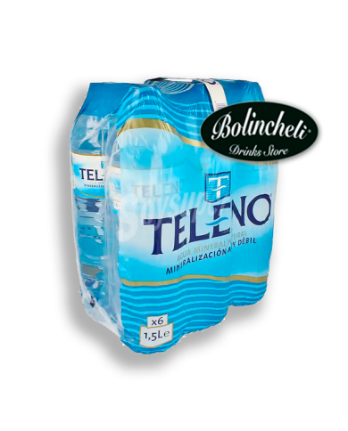 Agua Mineral Teleno 1,5L. PACK-6
