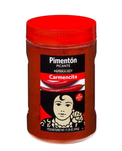 Pimentón picante bote 490 grs.